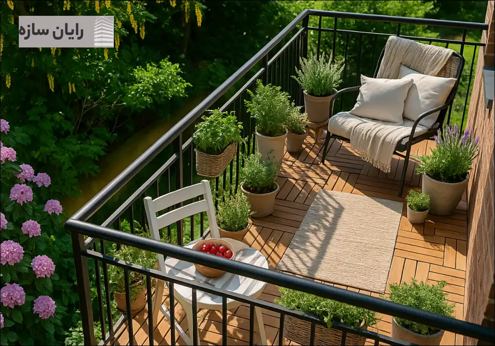 تفاوت تراس و بالکن